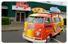 Alfy's Pizza, pizza bus
