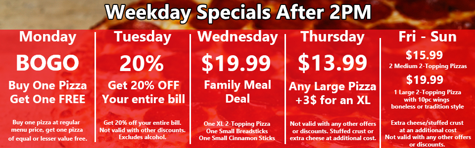 ALFYS - Voted Least complicated Pizza and Salad Bar photo relating to Deal a Meal Cards Printable named ALFYS - Voted Simplest Pizza and Salad Bar