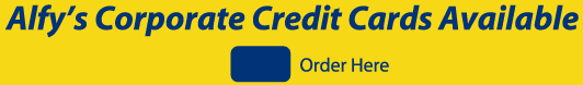 Alfy's Corporate Credit Cards Available